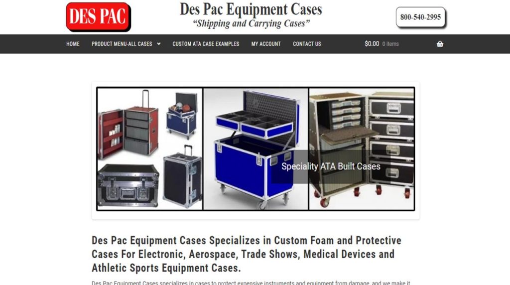 Des Pac Equipment Cases