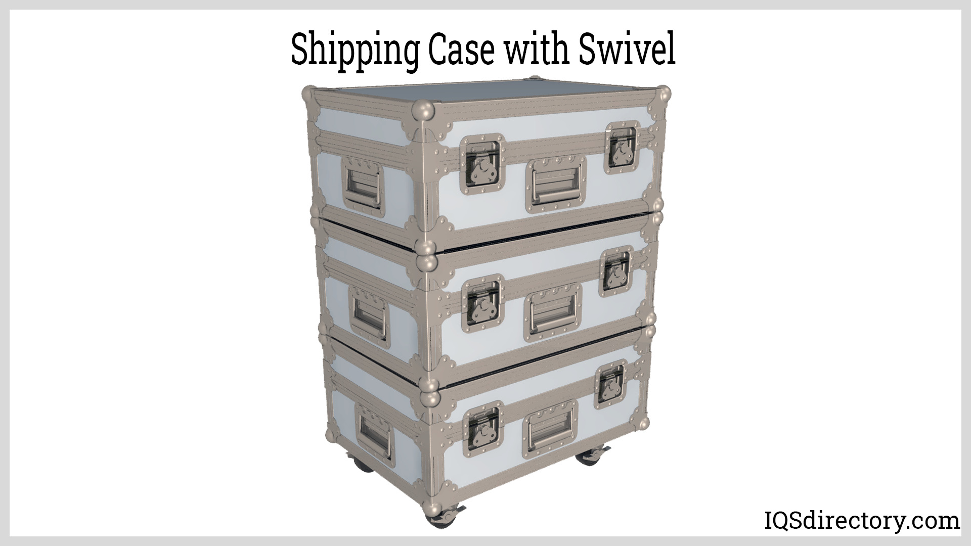 Shipping Case with Swivel